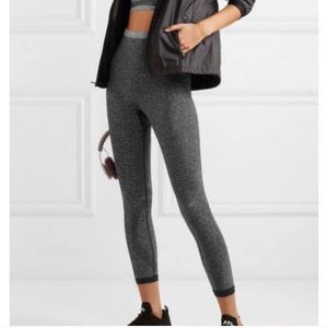 LNDR two tone ⅞ crop legging